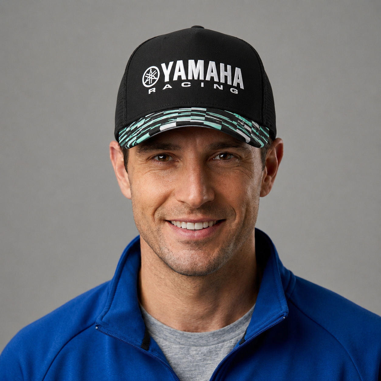 Yamaha Racing Black Filet Respirant Unisex