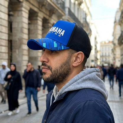 Yamaha Racing Blue Filet Respirant Unisex